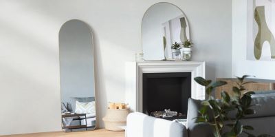 Mirror with what frame, size and shape for what interior it is appropriate