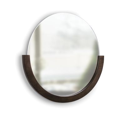 Стенно огледало с дървена рамка