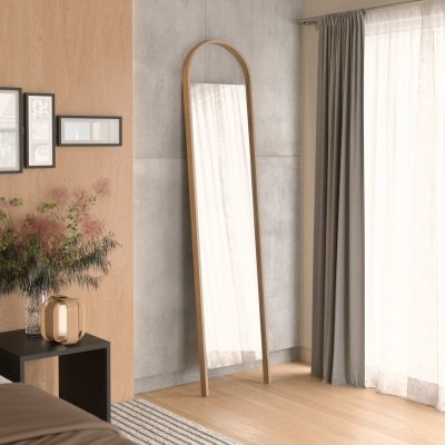UMBRA BELLWOOD LEANING MIRROR NATURAL