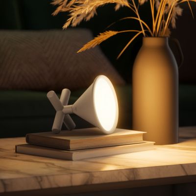 UMBRA CONO Портативна смарт лампа, цвят сив