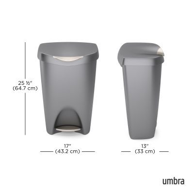 UMBRA BRIM STEP CAN 2PK 13G GRY/NKL