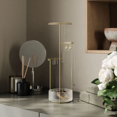 UMBRA TESORA JWL STAND GLASS BRASS