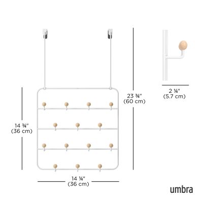 UMBRA ESTIQUE  Мулти органайзер, бял