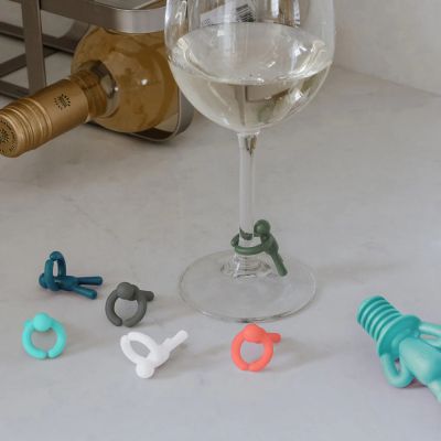 UMBRA DRINKING BUDDY  Тапа за бутилка + маркери