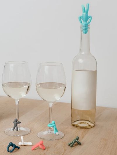 UMBRA DRINKING BUDDY  Тапа за бутилка + маркери