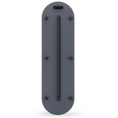 UMBRA HUBBA Овално огледало 45x157см., титан