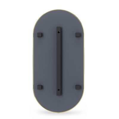 UMBRA HUBBA Овално огледало 45x91см.,златен