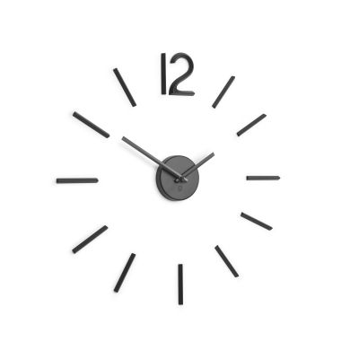 UMBRA BLINK Стенен часовник, черен 