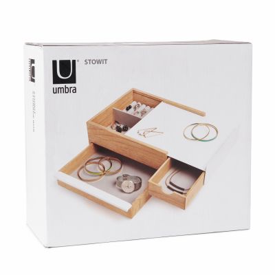 UMBRA STOWIT STORAGE BOX WHT/NAT